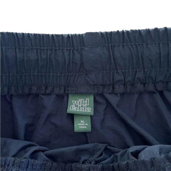 Nwt Wild Fable Nylon Track Pants Joggers Hidden Pockets Blue XL - Picture 12 of 12